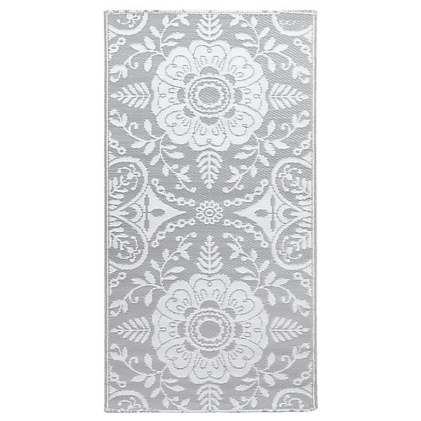 vidaXL Outdoorteppich Hellgrau 80x150 Cm Pp 643968 günstig online kaufen