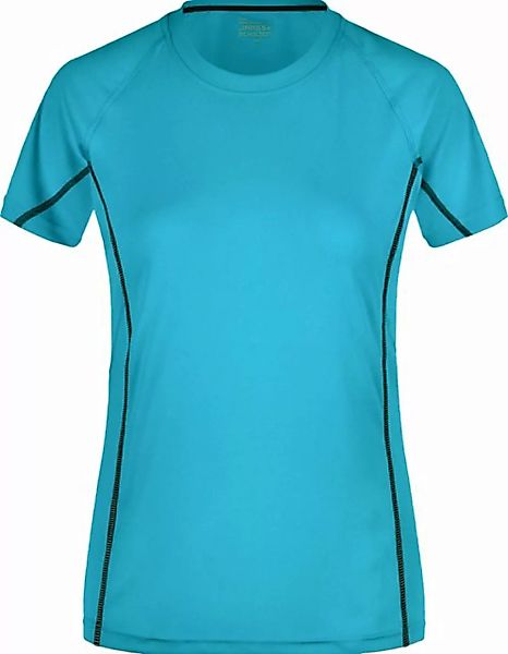 James & Nicholson Laufshirt Damen Sportshirt mit modischen, reflektierenden günstig online kaufen