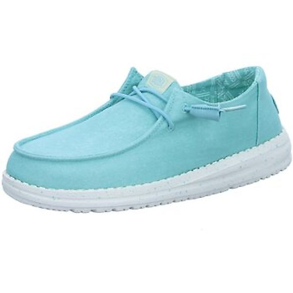 HEYDUDE  Damenschuhe Schnuerschuhe Wendy turquoise Canvas HD40902-440 günstig online kaufen