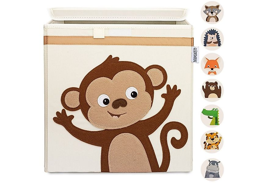 GLÜCKSWOLKE Aufbewahrungsbox Kinder - 15 Motive I Spielzeugkiste mit Deckel günstig online kaufen