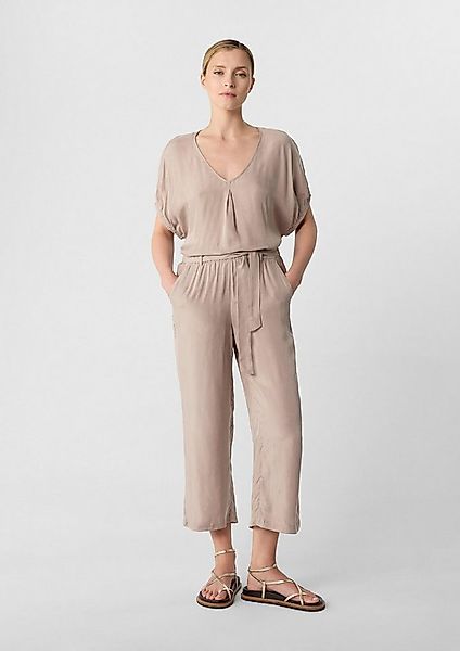 comma Culotte Hose Cropped Hose mit Elastikbund günstig online kaufen