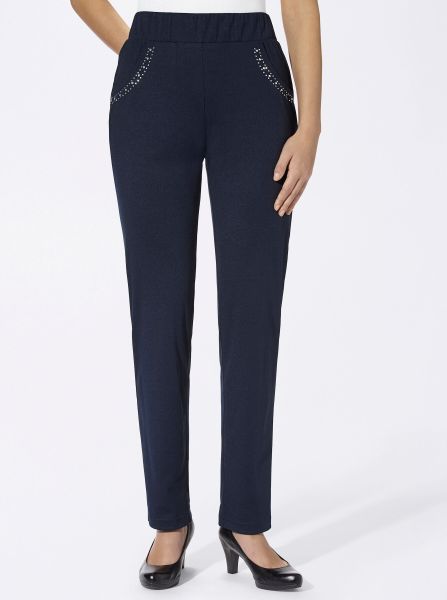 Sieh an! Jerseyhose Schlupfhose Innenbeinlänge ca. günstig online kaufen
