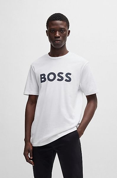 BOSS ORANGE "Thinking 1" mit großem BOSS Druck auf der Brust günstig online kaufen