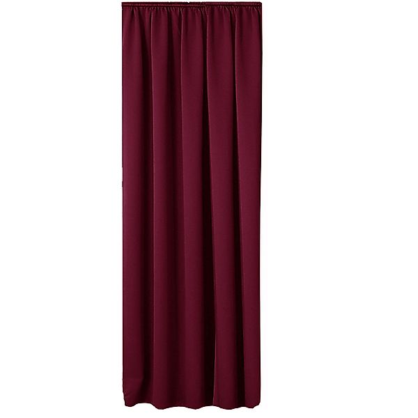 JEMIDI Gardine Vorhang blickdicht, 140x245cm, Kräuselband, günstig online kaufen