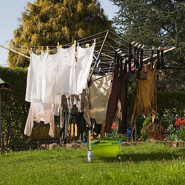 relaxdays Schirmhalter Sonnenschirm Bodenhülse im 2er günstig online kaufen