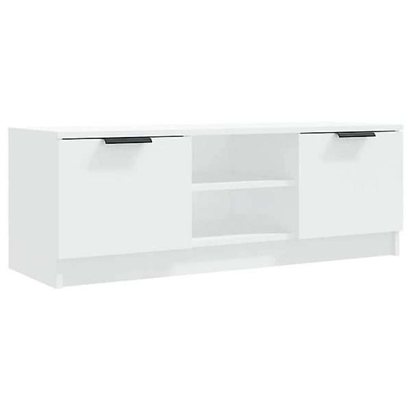 vidaXL TV-Schrank Weiß 102x35x36,5 cm Holzwerkstoff 811511 günstig online kaufen