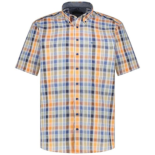 CASA MODA Kariertes Freizeithemd Farbe blau Größe: 7XL günstig online kaufen