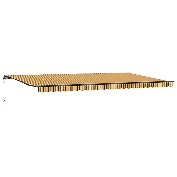 vidaXL Einziehbare Markise Mehrfarbig 600 x 300 cm Stoff und Aluminium 3331 günstig online kaufen