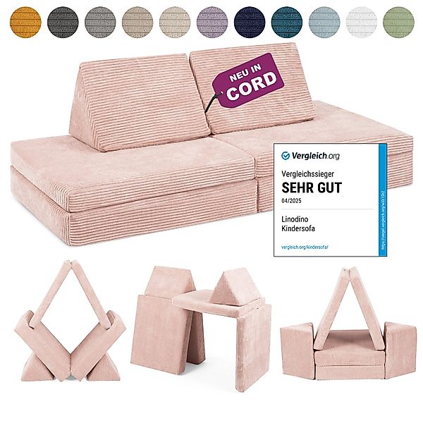 Linodino Kindersofa Spielsofa I aus Schaumstoff günstig online kaufen