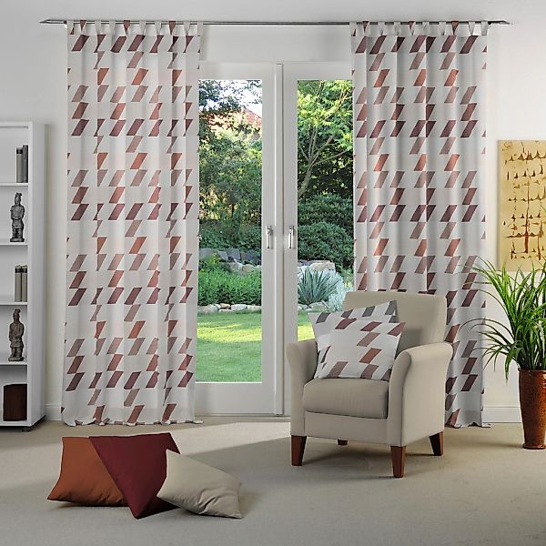 Wirth Vorhang "Bray" Schlaufen 1 Stk. tlg. günstig online kaufen