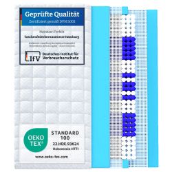 Taschenfederkernmatratze Hamburg Luxus mit 9 orthopädischen günstig online kaufen