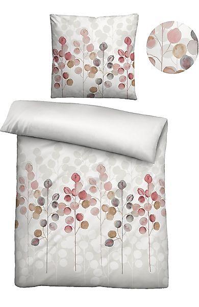 Biberna Bettwäsche "0006722" 2 Stk. tlg. kuschelig warm, pflegeleicht, temp günstig online kaufen