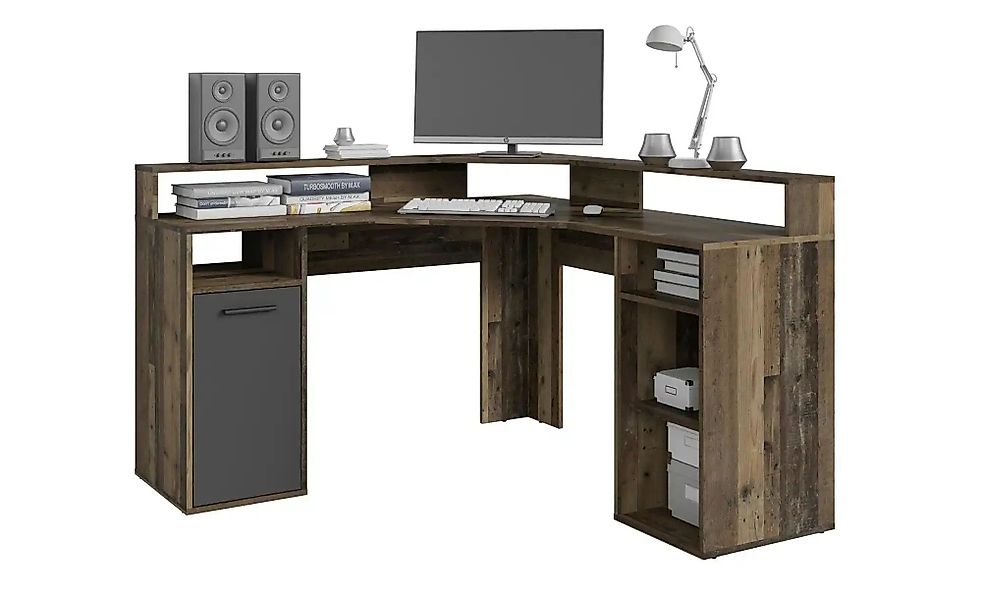 by Living Schreibtisch   ¦ braun ¦ Maße (cm): B: 139 H: 91 Tische > Compute günstig online kaufen