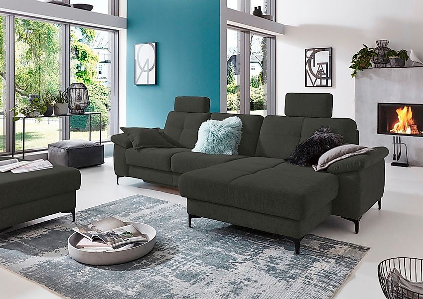 3C Carina Ecksofa "Burnaby bequem und modern, OTTOs Choice, L-Form" 2 Kopfs günstig online kaufen