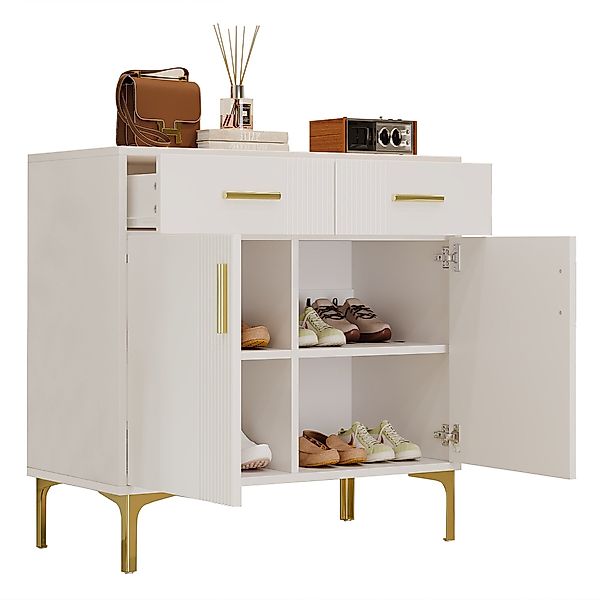 OKWISH Sideboard Aufbewahrungsschrank,Standschrank (1 St., B80/D35/H79,5 günstig online kaufen