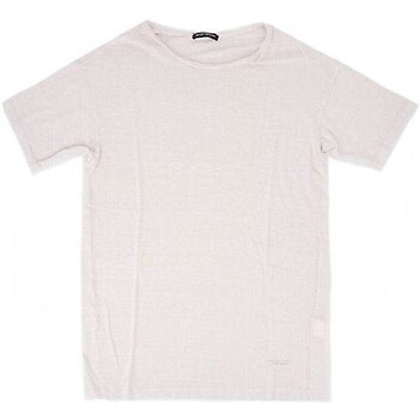 Never Enough  T-Shirts & Poloshirts Rot-graues Rundhals-T-Shirt günstig online kaufen