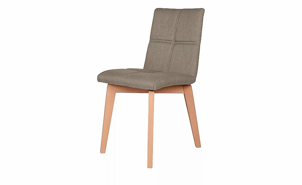 Woodford Esszimmerstuhl mit Steppung Anni ¦ beige ¦ Maße (cm): B: 44 H: 85 günstig online kaufen