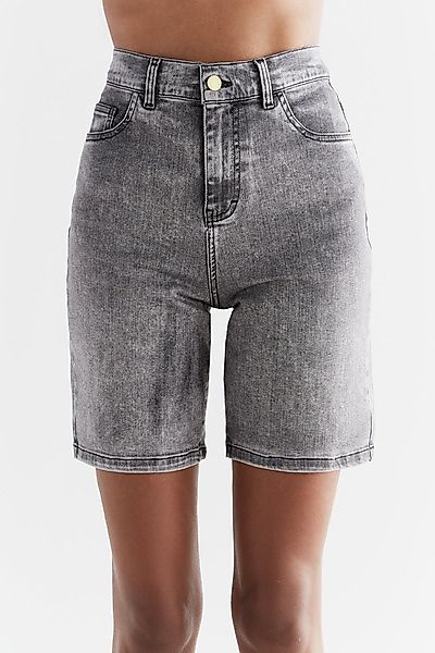 Evermind - Damen Jeans Short Aus Bio-baumwolle Wa3015 günstig online kaufen