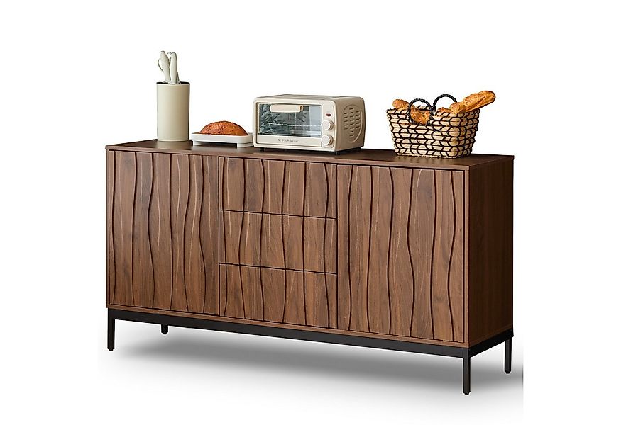 OKWISH Sideboard multifunktional als TV-Ständer, Buffet oder Kaffeebar (Kom günstig online kaufen