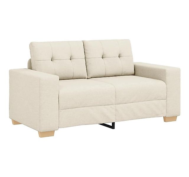 vidaXL Sofa Loveseat-Sofa Leinen 120 cm günstig online kaufen