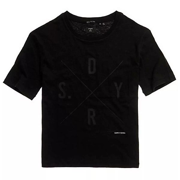 Superdry Surplus Graphic Kurzarm T-shirt 2XS Black günstig online kaufen