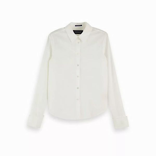 Maison Scotch Blusenshirt Maison Scotch Damen Bluse Clean Shirt with Cuffed günstig online kaufen