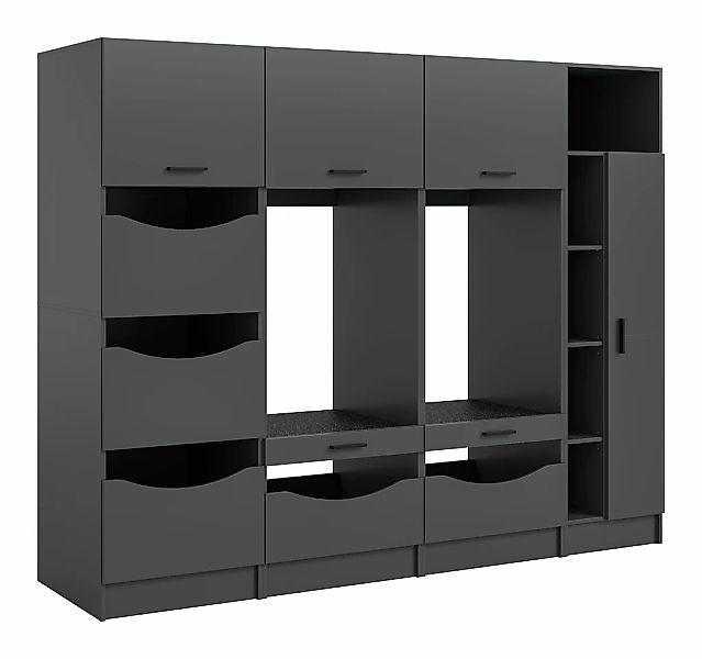 welltime Mehrzweckschrank-Set "FALAS, TOPSELLER, 4-teilig, Hauswirtschaftsr günstig online kaufen