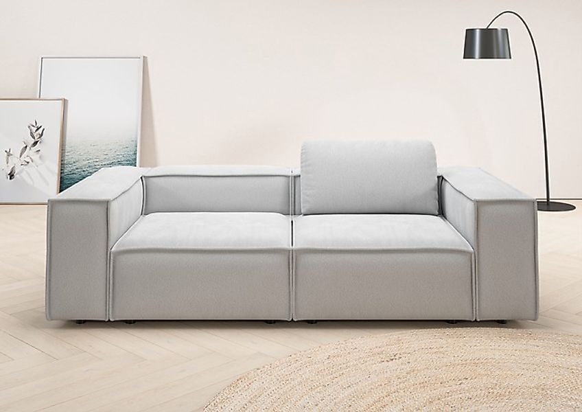 PLACES OF STYLE 2-Sitzer »Watertown, modernes Sofa 246 cm breit, auch in Fe günstig online kaufen