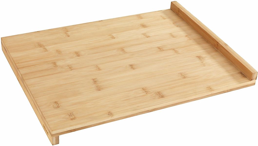 WENKO Schneidebrett "Modell Bambus" Küchenbrett mit Anlegekante, rutschsich günstig online kaufen