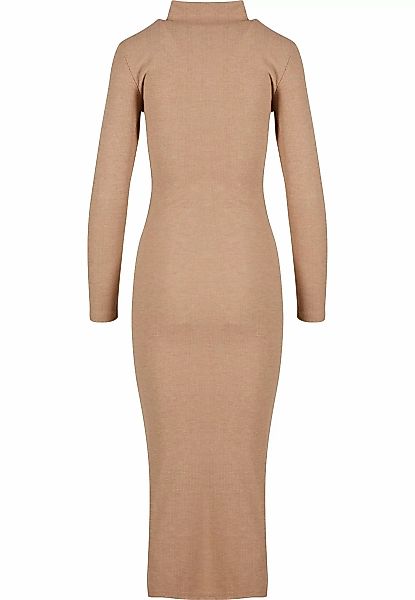 URBAN CLASSICS Shirtkleid "Urban Classics Ladies Rib Longlseeve Mockneck Dr günstig online kaufen
