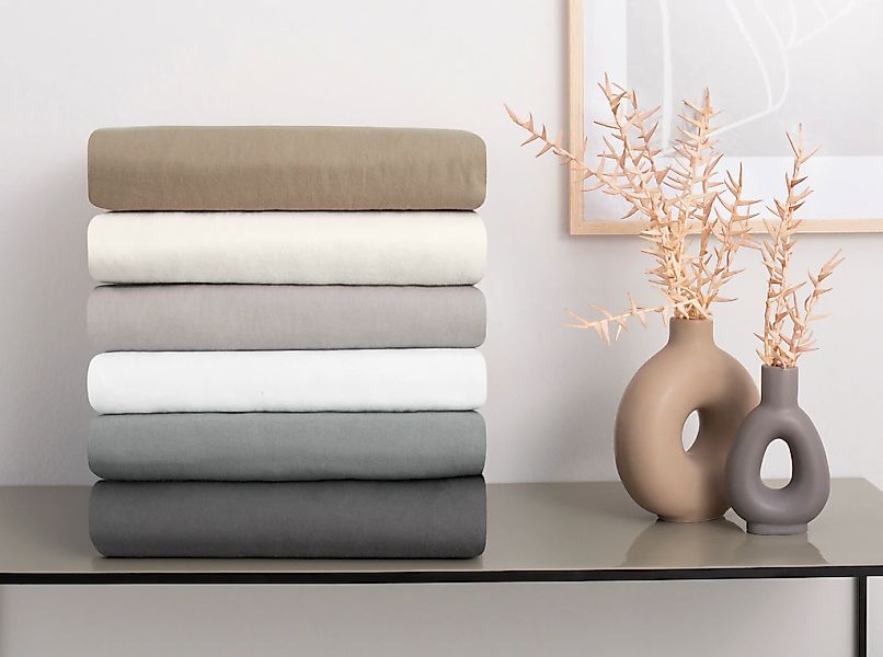 OTTO home Spannbettlaken »Cremona Comfort« In Qualitäten: Baumwolle/Elastha günstig online kaufen