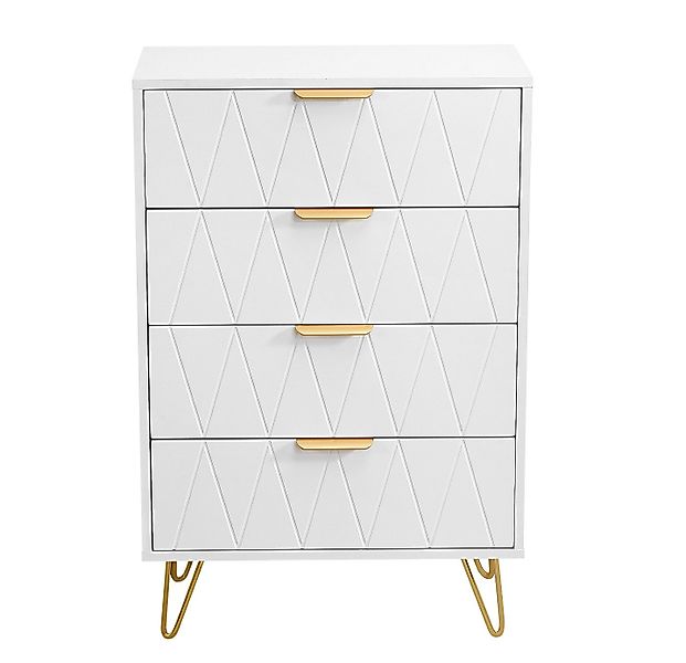FUROKOY Nachttisch Stauraumschrank Schmal Kommode, Nachtkommode günstig online kaufen
