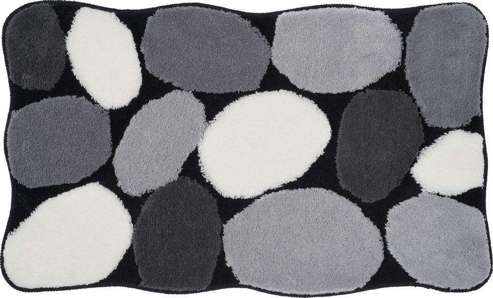 Kleine Wolke Badematte "Stone" Höhe 15 mm rutschhemmend beschichtet fußbode günstig online kaufen