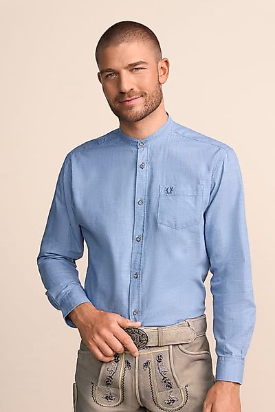 KRÜGER BUAM Trachtenhemd Trachtenhemd 'Marius' 911367, Blau günstig online kaufen