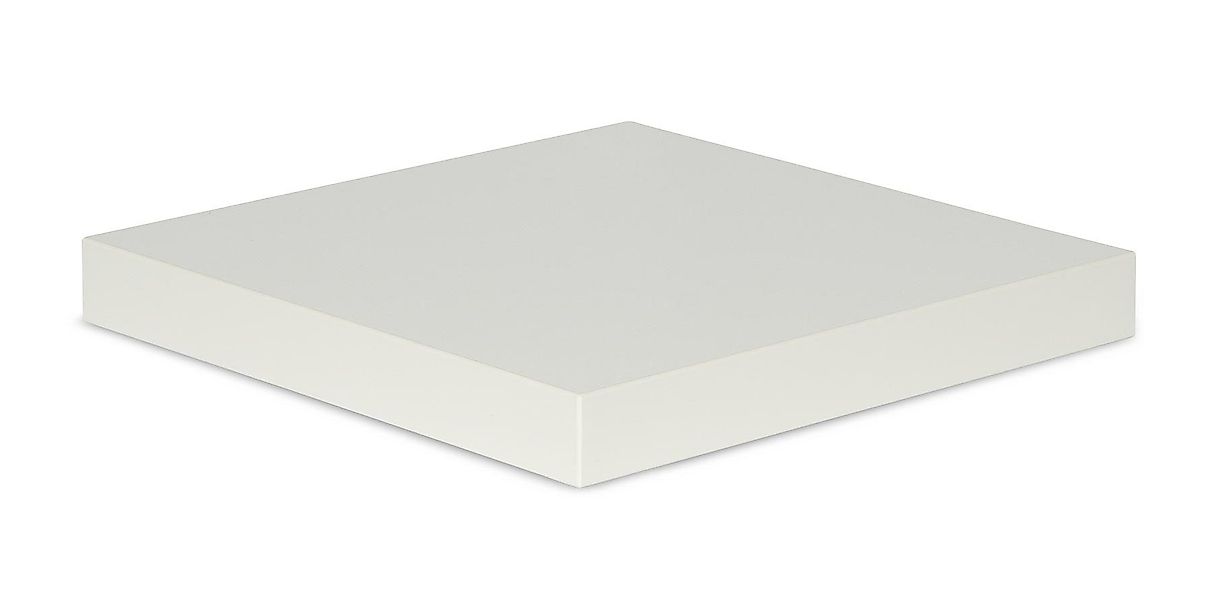 Levandeo® Wandregal, levandeo Eckregal Weiß 32x32cm günstig online kaufen