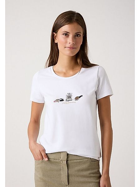 MORE&MORE Kurzarmshirt Single Jersey Baumwollshirt günstig online kaufen