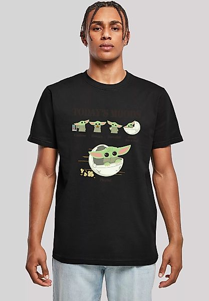 F4NT4STIC T-Shirt "Star Wars Mandalorian Child Moods", Herren,Premium Merch günstig online kaufen