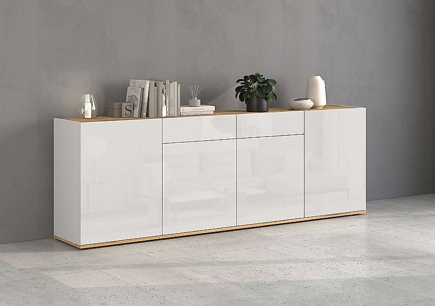 OTTO home Sideboard GARDA, Kommode, Schrank, untere Türen mit Push-to-Open, günstig online kaufen