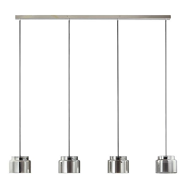 Lucande Pendelleuchte Diano 10013678 Design Modern in Alu aus Glas 4-flammi günstig online kaufen
