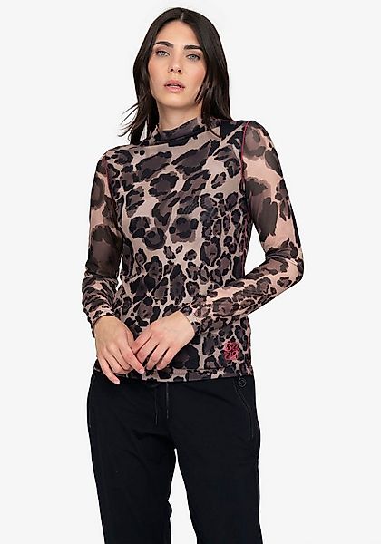 Sportalm Kitzbühel Langarmshirt mit Animalprint günstig online kaufen