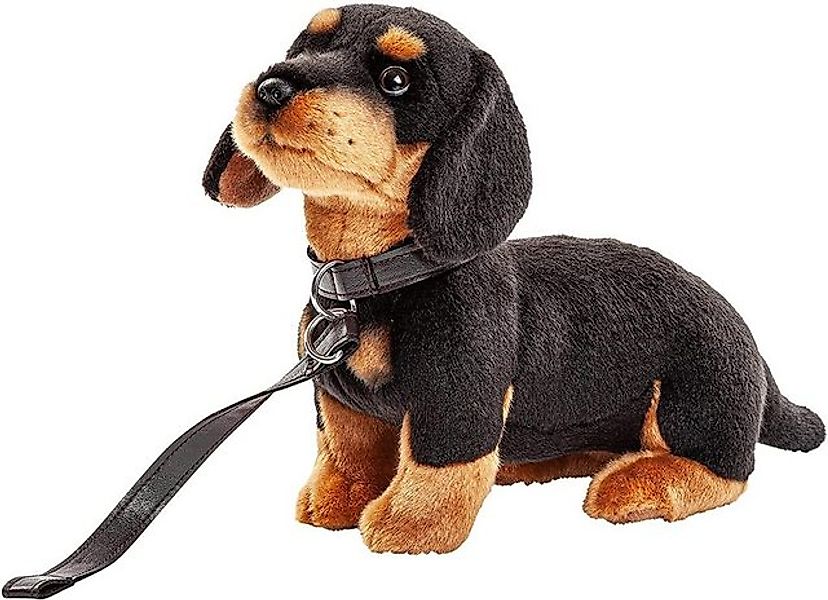 Uni-Toys Kuscheltier Dackel - mit/ohne Leine - 27 cm (Länge) - Plüsch-Hund günstig online kaufen