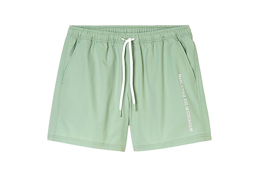 Marc O'Polo Badehose Wide Leg Woven Swimshorts mit Kordelzug günstig online kaufen