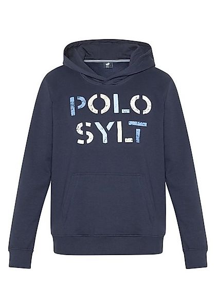 Polo Sylt Kapuzensweatshirt mit Logo in Used-Optik günstig online kaufen