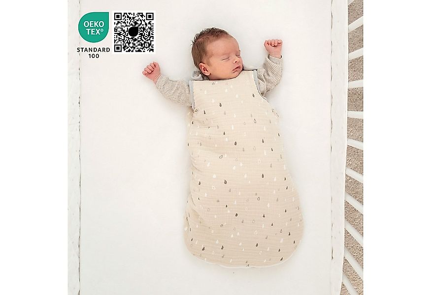 Ehrenkind Babyschlafsack Musselin Ganzjahresschlafsack Rund, 2.5 TOG (mit a günstig online kaufen
