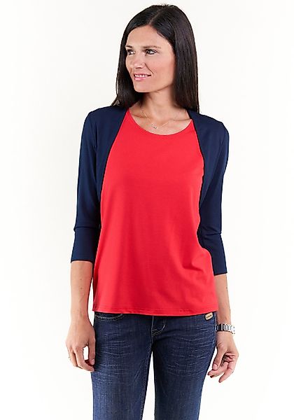 Seidel Moden Shirtjacke mit 3/4 Ärmeln, günstig online kaufen