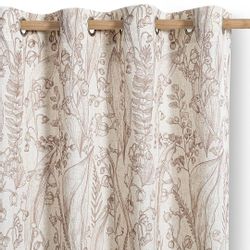 Restilo Gardine Gardine Ösen Vorhang Leinen günstig online kaufen