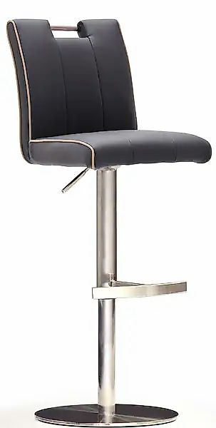 MCA furniture Bistrostuhl »BARBECOOL«, mit Rückenlehne, Bodenplatte rund, 3 günstig online kaufen