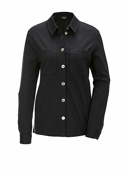 GOLDNER Kurzjacke "Kurzgröße Hemdjacke" mit Seitenschlitzen günstig online kaufen