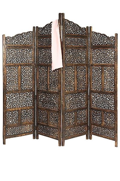 Marrakesch Orient & Mediterran Interior Paravent Holz Paravent Raumtrenner günstig online kaufen