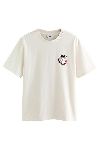 Next T-Shirt T-Shirt mit Grafikdruck, Japanese Surf (1-tlg) günstig online kaufen